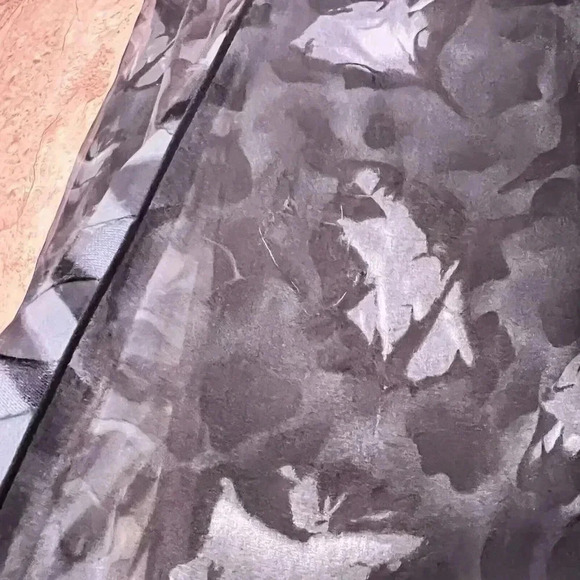 Coldwater Creek Womens Silk Blend Floral Flare Skirt Sz M 10-12 Elegant - Picture 6 of 11